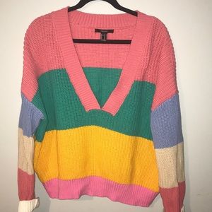 Forever 21 Colorblock sweater